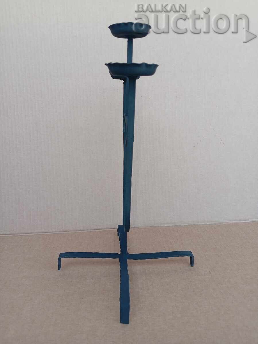 Δημοπρασία Αντίκα ρετρό βίντατζ κηροπήγιο τριάδα