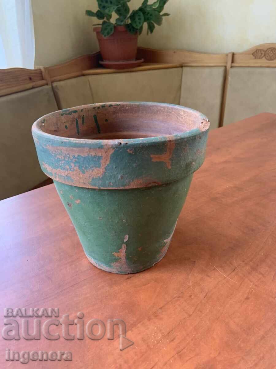 POT CERAMIC ANTIQUE