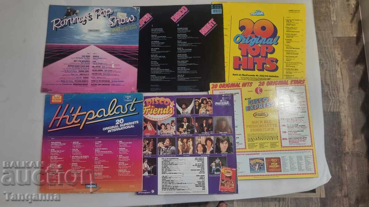 Δίσκοι ποπ μουσικής με τιμή 20.00 BGN | € 10.23