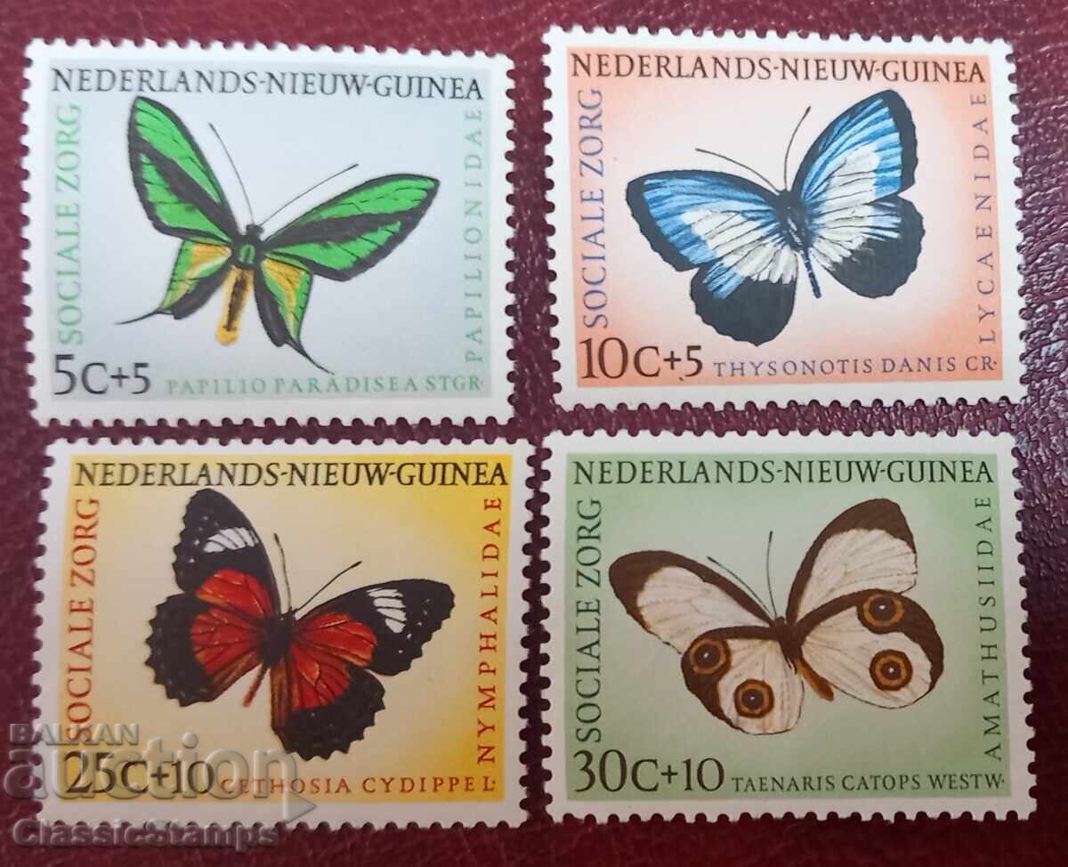 Καθαρή σειρά Ολλανδικής Νέας Γουινέας 1962 Καθαρή σειρά Ολλανδικής Νέας Γουινέας 1962