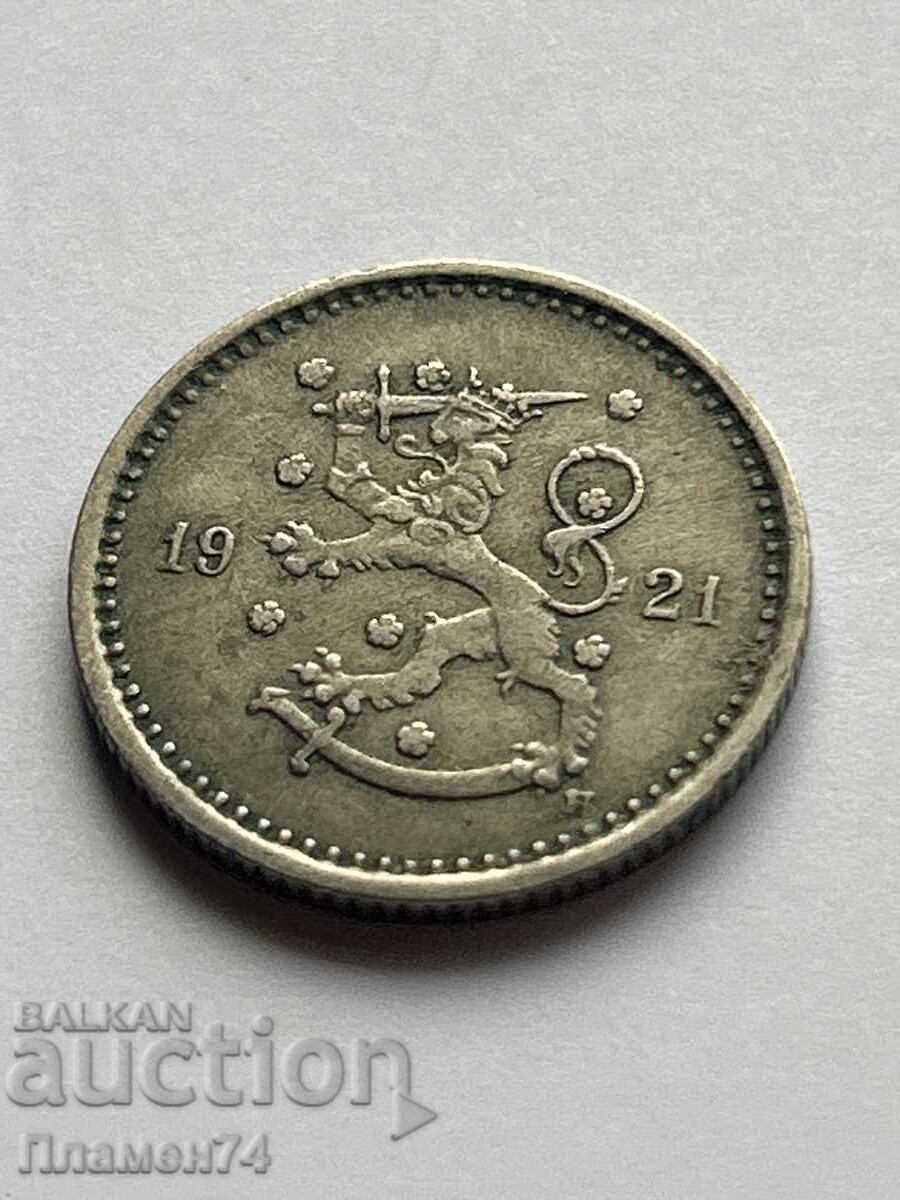 50 пенита 1921г Финландия с цена 3.00 лв. | € 1.53