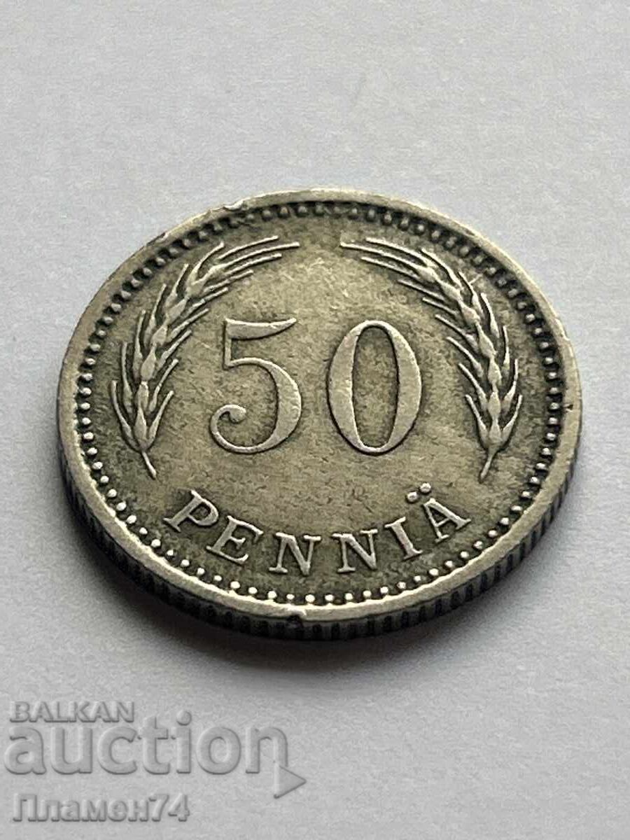 50 пенита 1921г Финландия