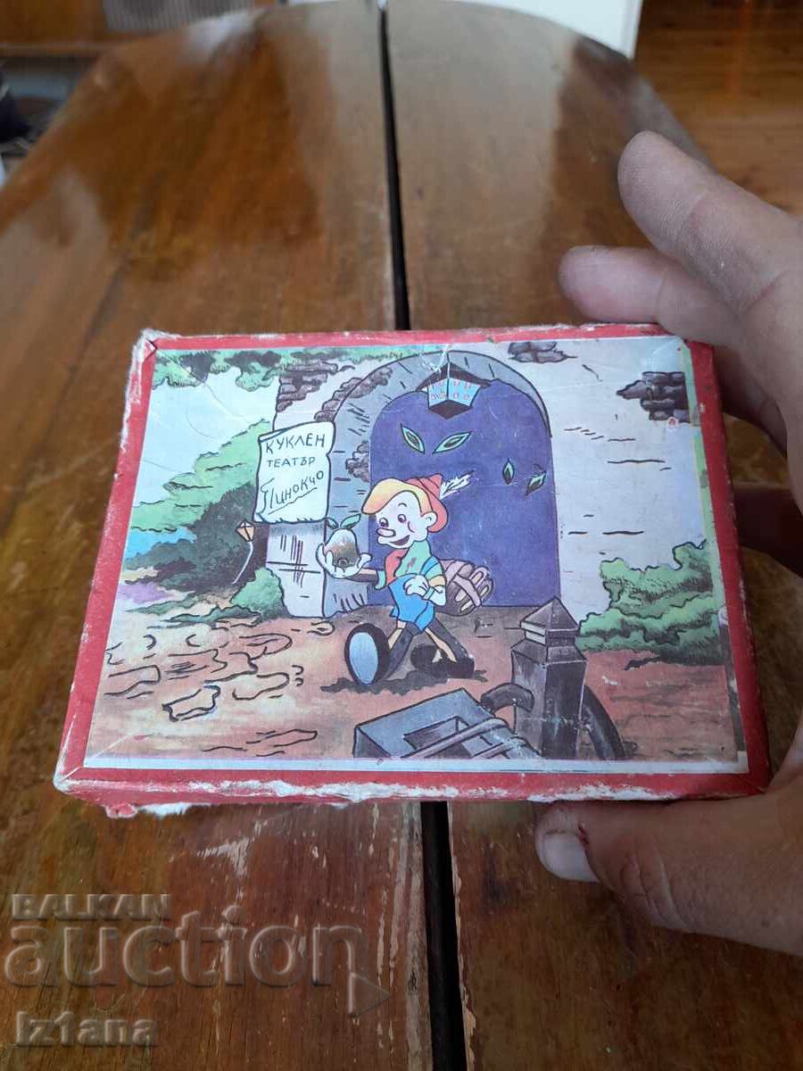 An old children's game with cubes with price 45.00 BGN | € 23.01