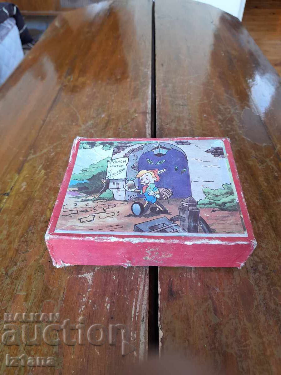 An old children's game with cubes
