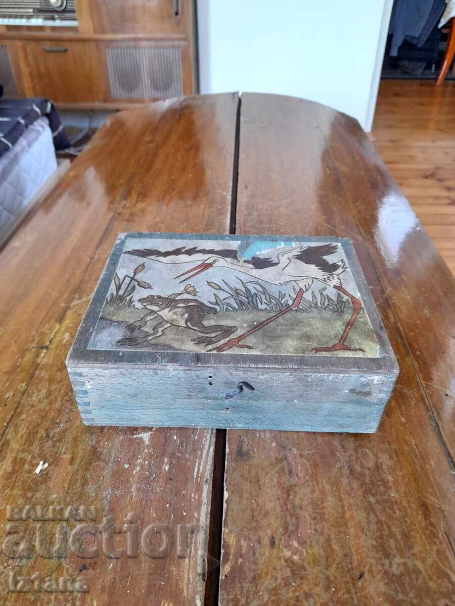 An old children's game with cubes