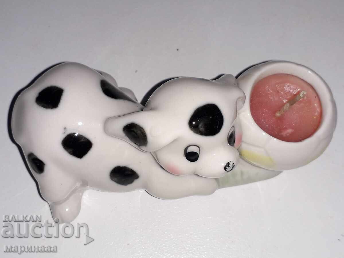 CANDLEHOLDER. FIGURINE. PORCELAIN with price 1.50 BGN | € 0.77 CANDLEHOLDER. FIGURINE. PORCELAIN with price 1.50 BGN | € 0.77