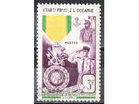 1952. Γαλλική Ωκεανία. 100η Επέτειος του Στρατιωτικού Μεταλλίου