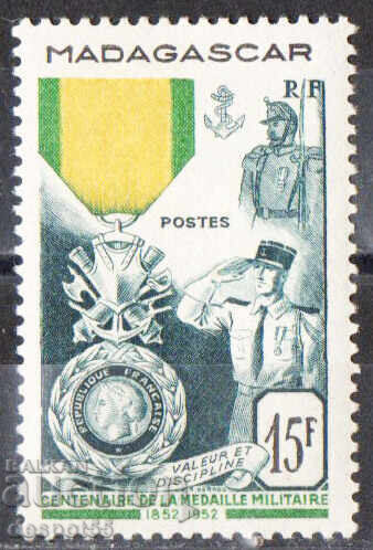 1952. Madagascar (fr). 100 de ani de la Medalia Militară