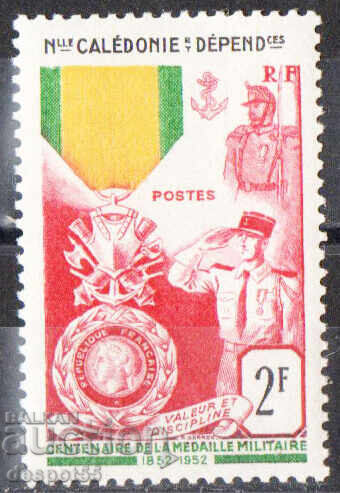 1952. Нова Каледония (фр). 100-годишнина на Военния медал.