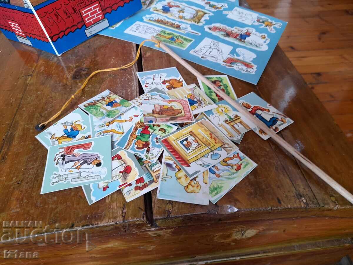 Παλιό Παιδικό Παιχνίδι Λότο Max + Moritz - 5