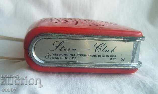 Δημοπρασία Τρανζίστορ ραδιόφωνο τσέπης "STERN-Club T 110", με ρολόι, Ανατολικής Γερμανίας Δημοπρασία Τρανζίστορ ραδιόφωνο τσέπης "STERN-Club T 110", με ρολόι, Ανατολικής Γερμανίας