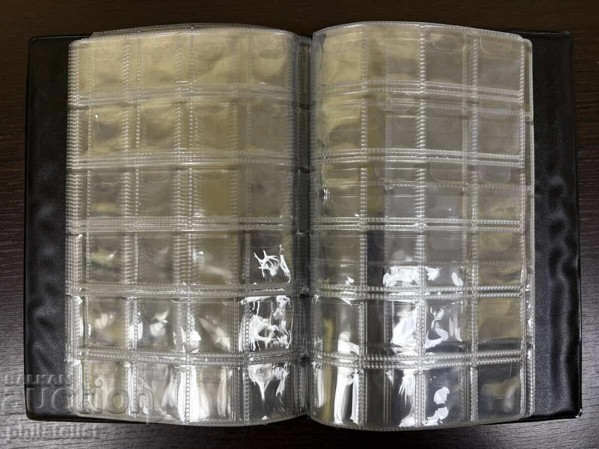 Elegant binder for 300 coins with 14 pages, black with price 17.00 BGN | € 8.69 Elegant binder for 300 coins with 14 pages, black with price 17.00 BGN | € 8.69