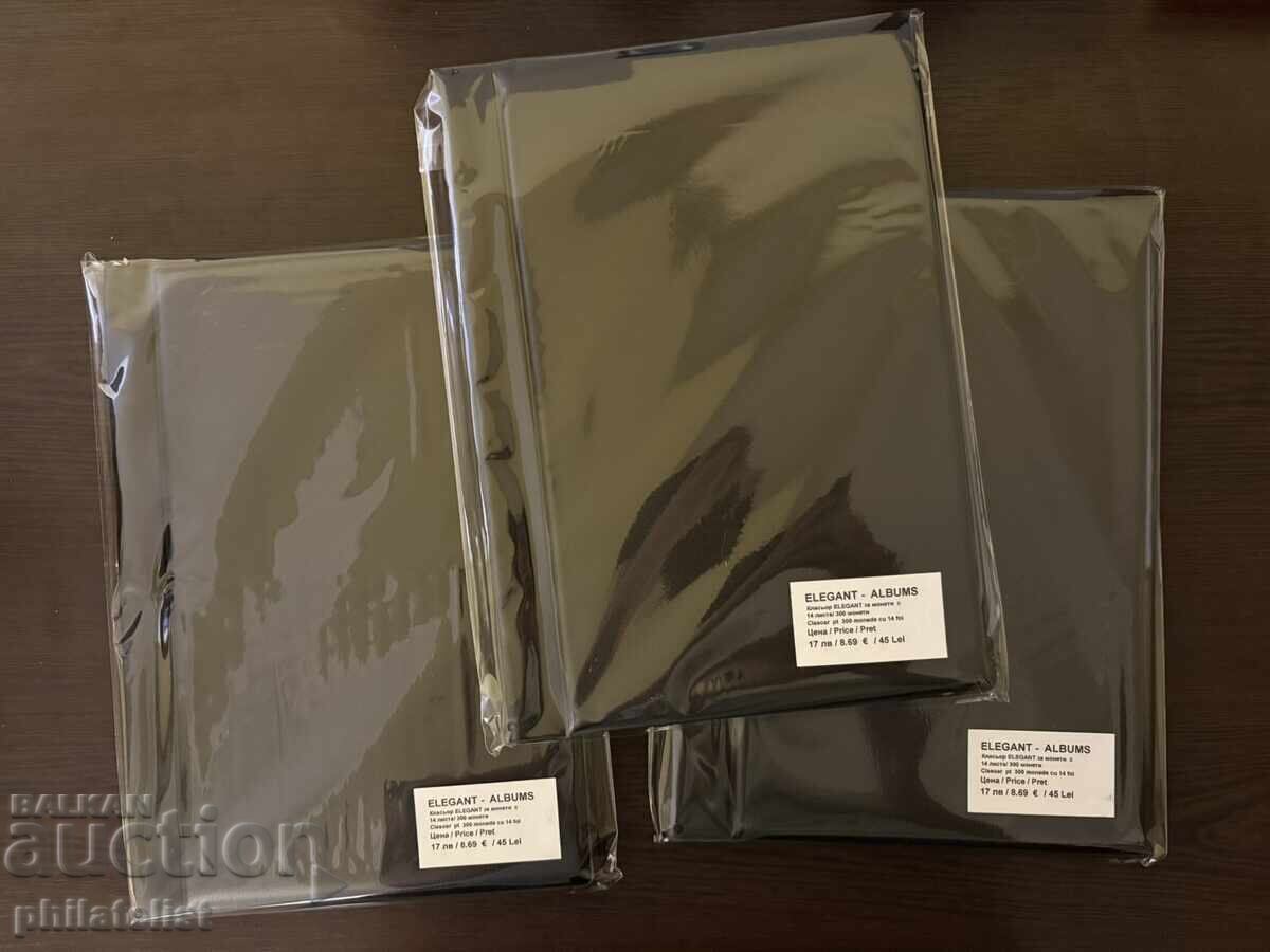 Elegant binder for 300 coins with 14 pages, black - 6 Elegant binder for 300 coins with 14 pages, black - 6