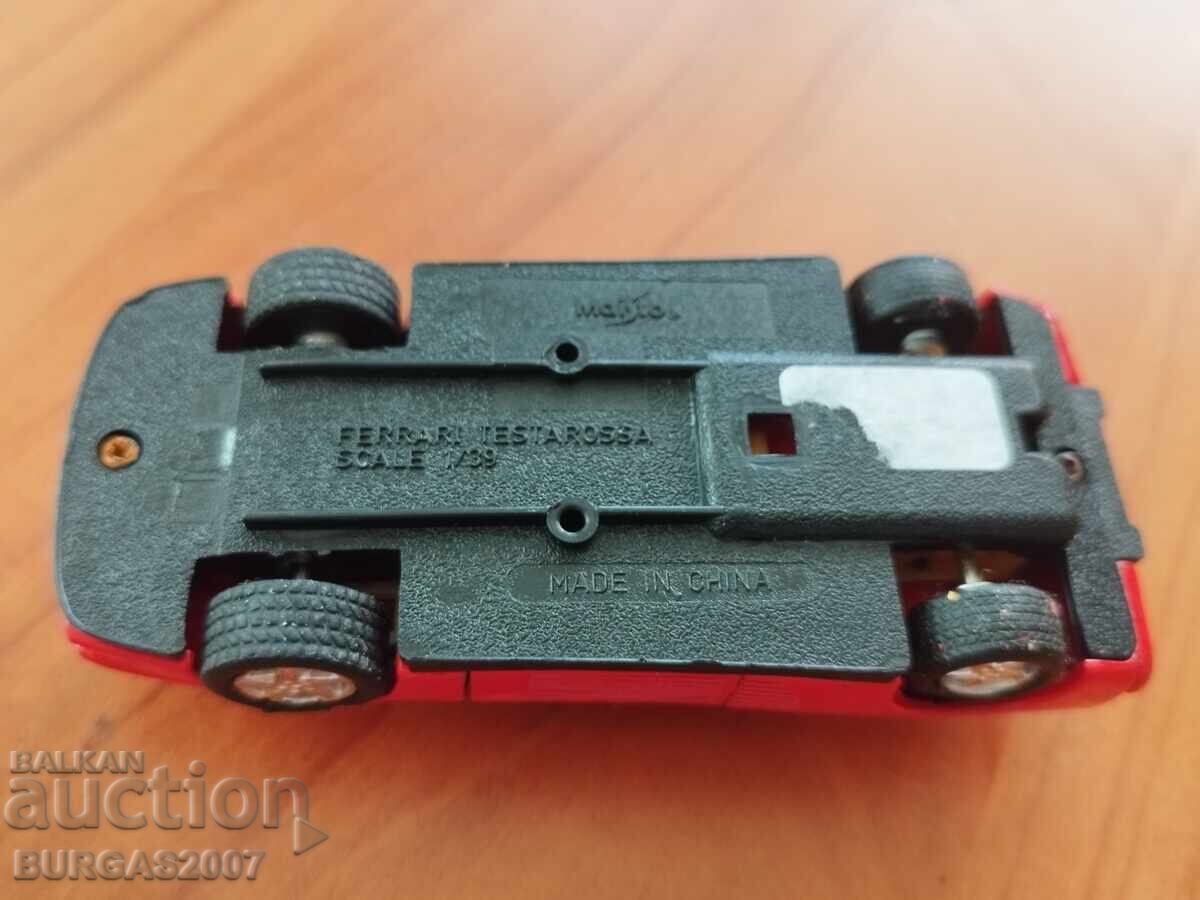 Metal car, Ferrari Testarossa, 1/39 - 5 Metal car, Ferrari Testarossa, 1/39 - 5