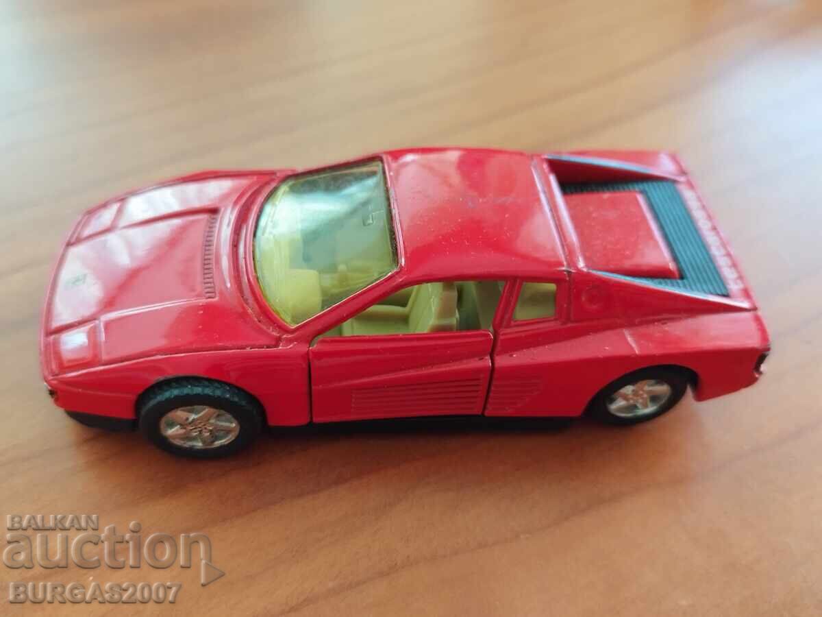 Metal car, Ferrari Testarossa, 1/39 Metal car, Ferrari Testarossa, 1/39