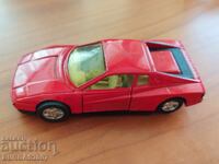 Metal car, Ferrari Testarossa, 1/39