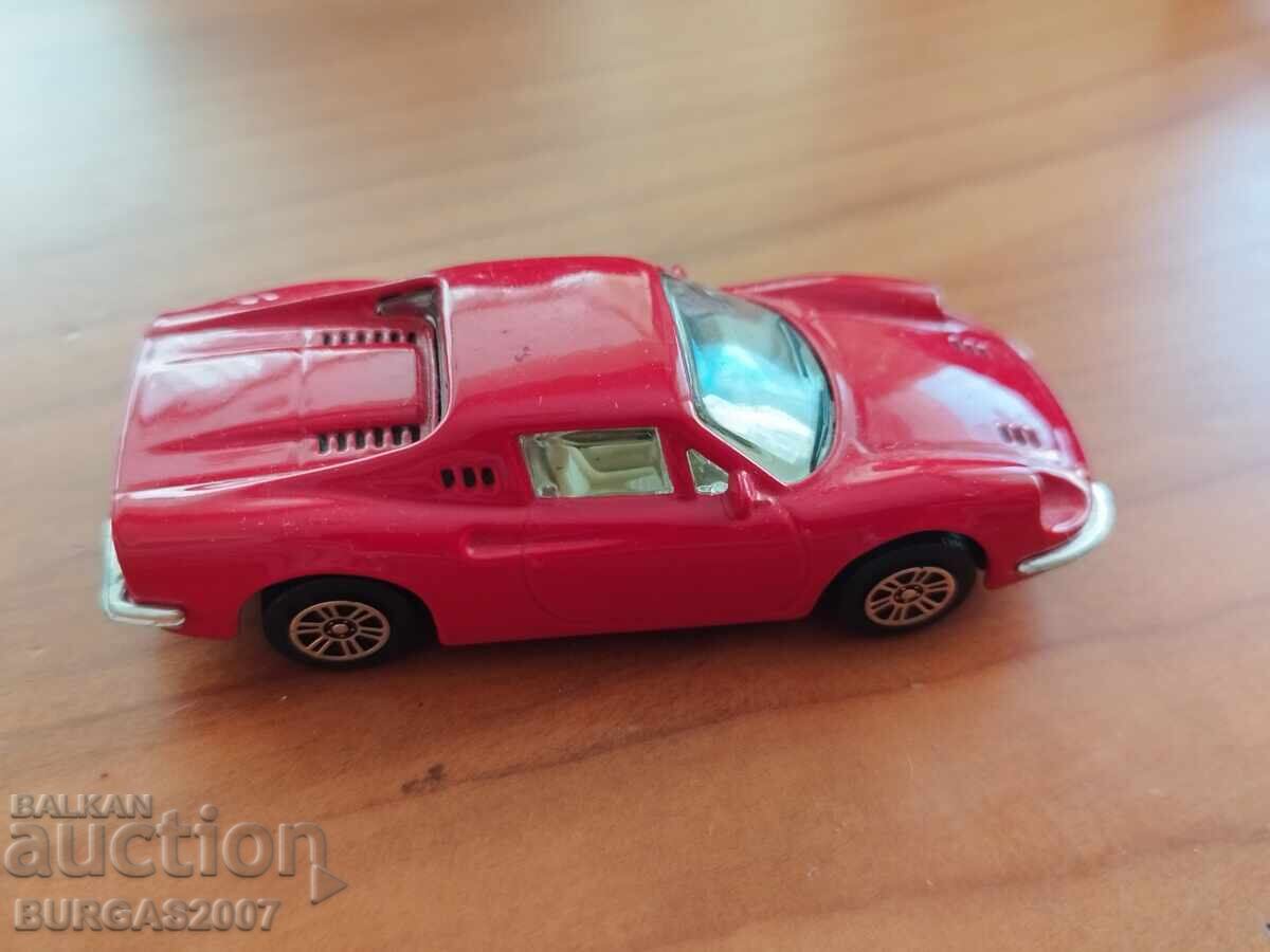 Metal cart, Ferrari Dino 246 GT, Bburago, 1/43 with price 15.00 BGN | € 7.67 Metal cart, Ferrari Dino 246 GT, Bburago, 1/43 with price 15.00 BGN | € 7.67