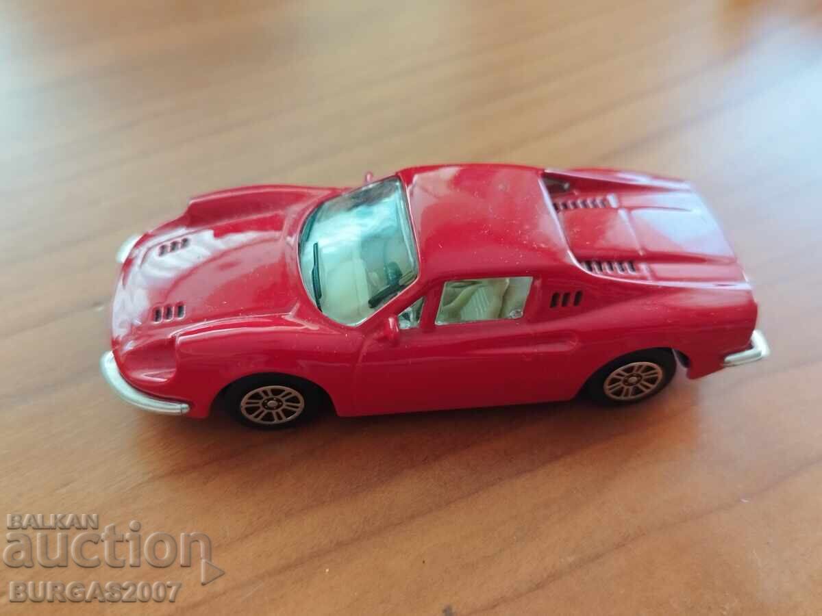 Metal cart, Ferrari Dino 246 GT, Bburago, 1/43 Metal cart, Ferrari Dino 246 GT, Bburago, 1/43