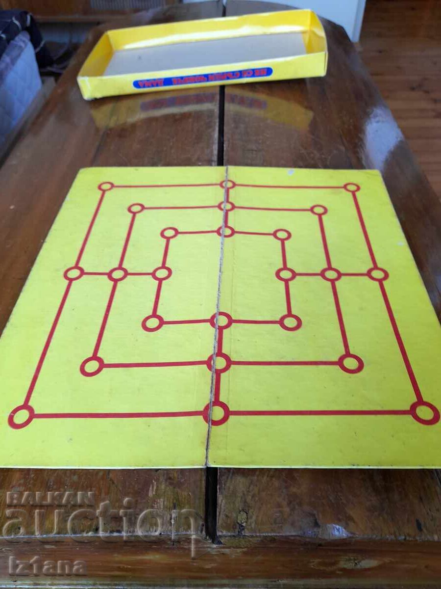 Παλιό παιδικό παιχνίδι Μην θυμώνεις άνθρωπε και Ντάμα - 6