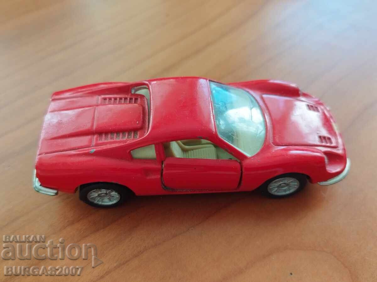 Metal cart, Ferrari Dino 246 GT, Maisto, 1/36 with price 15.00 BGN | € 7.67 Metal cart, Ferrari Dino 246 GT, Maisto, 1/36 with price 15.00 BGN | € 7.67