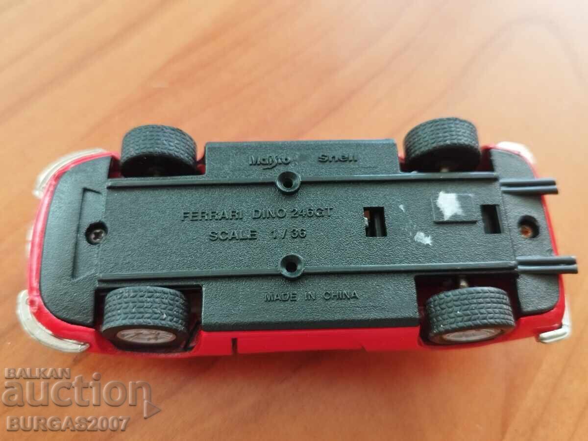 Metal cart, Ferrari Dino 246 GT, Maisto, 1/36 - 5 Metal cart, Ferrari Dino 246 GT, Maisto, 1/36 - 5