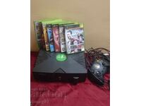 Xbox Classic Console + 8 Games