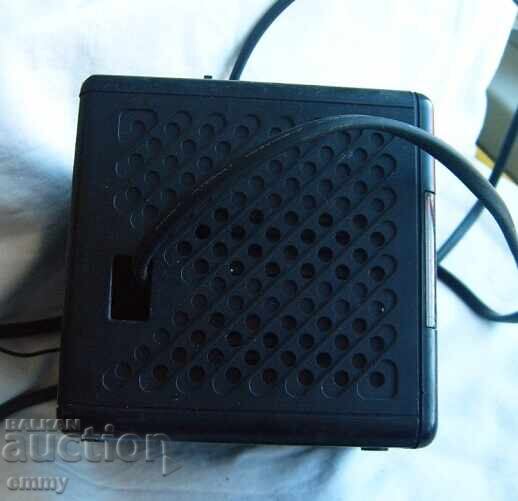 Vintage Panashiba CUBE radio alarm clock, desk clock, 1980s - 5