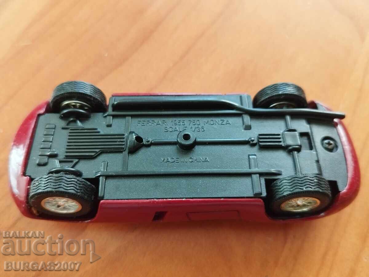 Mетална количка, Ferrari 750 Monza, Maisto, 1/36 - 5 Mетална количка, Ferrari 750 Monza, Maisto, 1/36 - 5