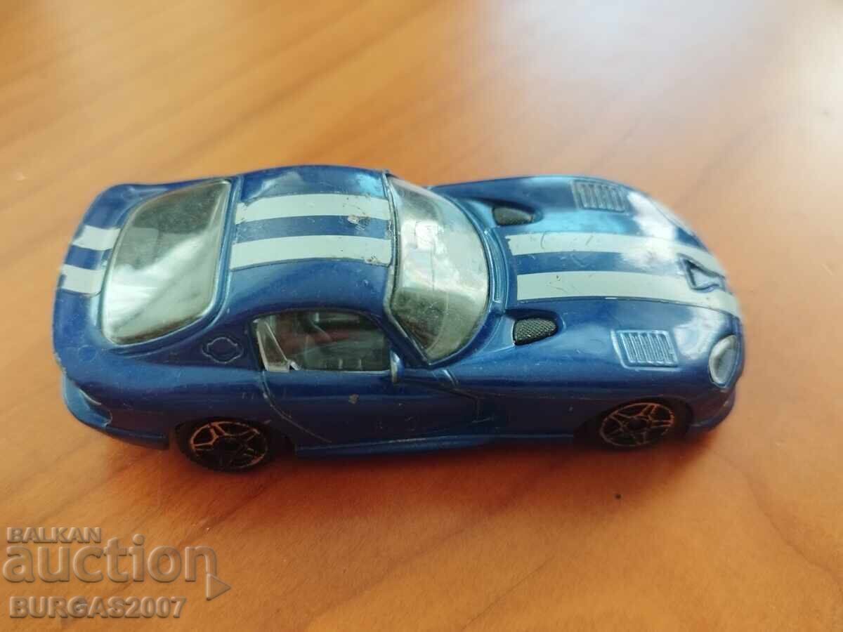 Metal car, Dodge Viper, Bburago, 1/43 with price 10.00 BGN | € 5.11 Metal car, Dodge Viper, Bburago, 1/43 with price 10.00 BGN | € 5.11