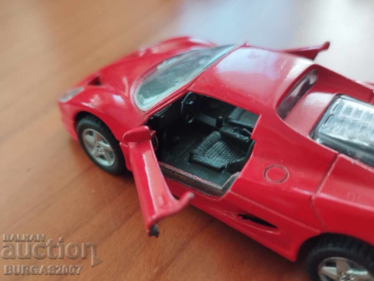 Metal cart, Ferrari F50, Maisto, 1/36 - 5 Metal cart, Ferrari F50, Maisto, 1/36 - 5