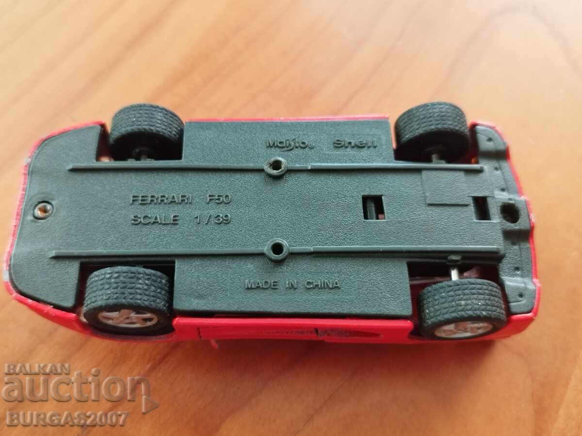 Metal cart, Ferrari F50, Maisto, 1/36 - 6 Metal cart, Ferrari F50, Maisto, 1/36 - 6