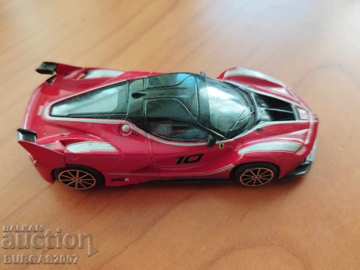 Metal cart, Ferrari FXX K, Bburago, 1/43 with price 15.00 BGN | € 7.67 Metal cart, Ferrari FXX K, Bburago, 1/43 with price 15.00 BGN | € 7.67