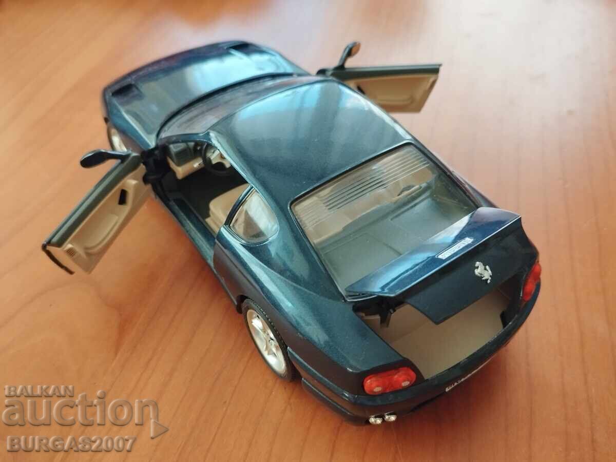 Cărucior metalic, Ferrari 456 GT, Fabricat în Italia, 1/18 - 5 Cărucior metalic, Ferrari 456 GT, Fabricat în Italia, 1/18 - 5