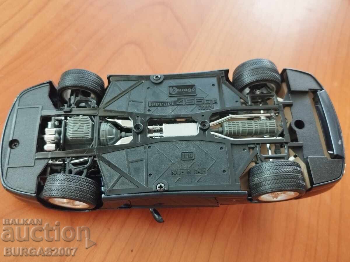 Cărucior metalic, Ferrari 456 GT, Fabricat în Italia, 1/18 - 7 Cărucior metalic, Ferrari 456 GT, Fabricat în Italia, 1/18 - 7