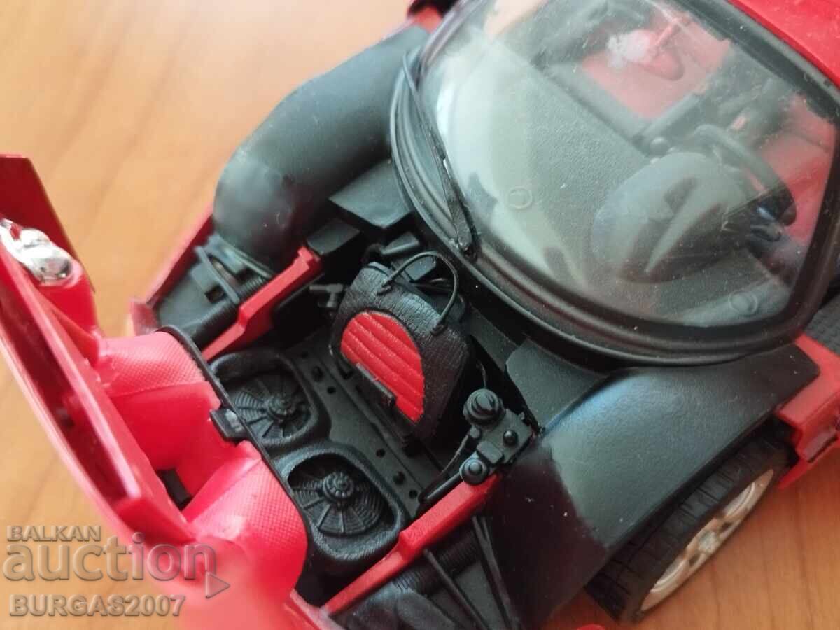 Mетална количка, Ferrari F50, Maisto 1/18 - 6