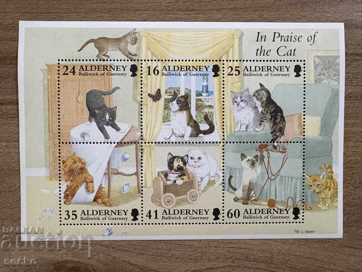 Alderney - Pisici (1996) MNH