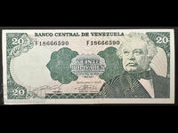 Venezuela 20 Bolivares 1989 Pick 53 Uncirculated Ref 6590