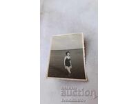 Снимка Несебъръ Жена в морето 1934