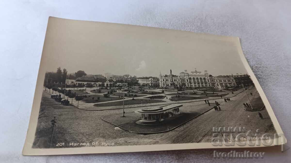Пощенска картичка Русе Изглед Пощенска картичка Русе Изглед