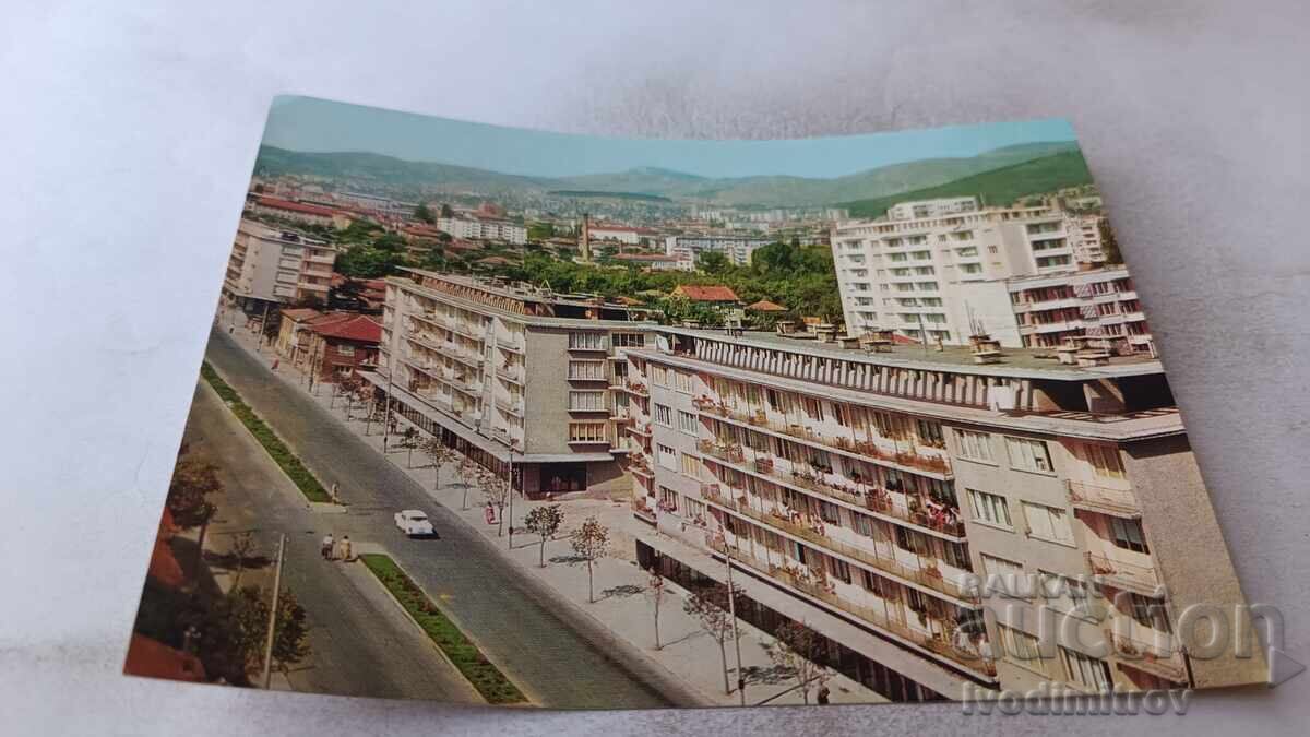 Postcard Stara Zagora Boulevard Georgi Dimitrov Postcard Stara Zagora Boulevard Georgi Dimitrov
