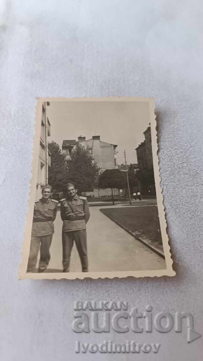 Fotografie Sofia Doi ofițeri Fotografie Sofia Doi ofițeri