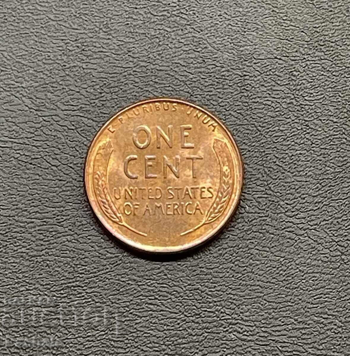 SUA 1 cent 1957 SUA 1 cent 1957