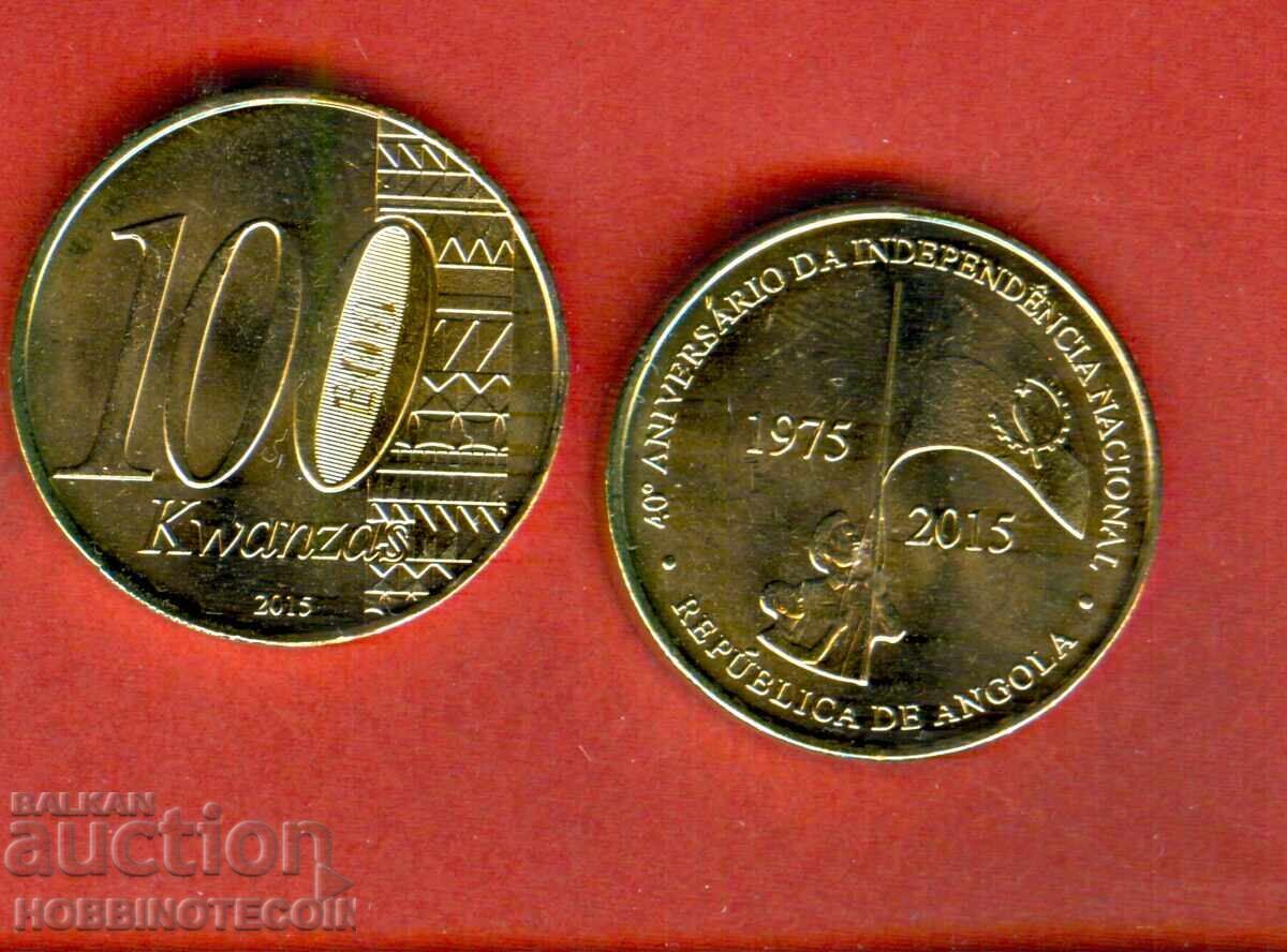 АНГОЛА ANGOLA 100 Кванза емисия - issue 2015 НОВА UNC