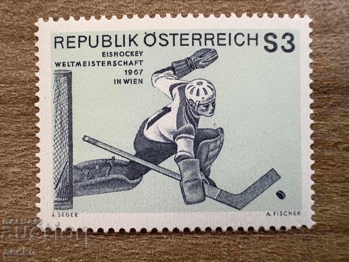 Austria - Ice Hockey World Championship (1967) MNH Austria - Ice Hockey World Championship (1967) MNH