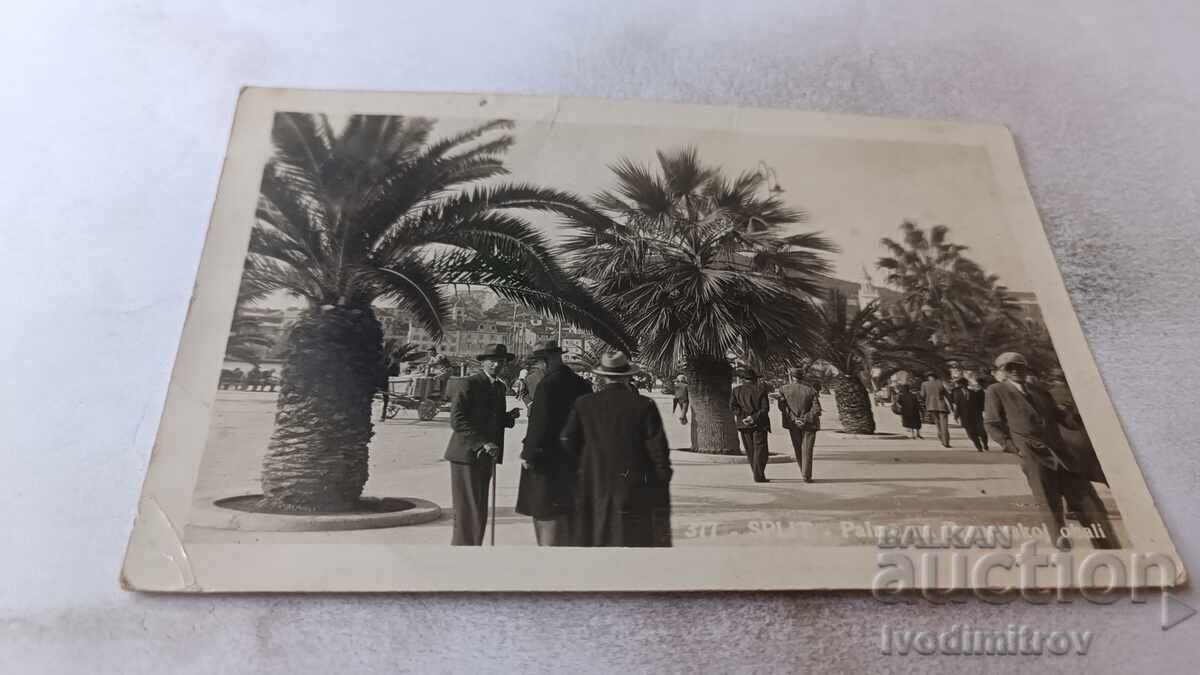 Καρτ ποστάλ Σπλιτ Palme na Francuskoj obali 1936