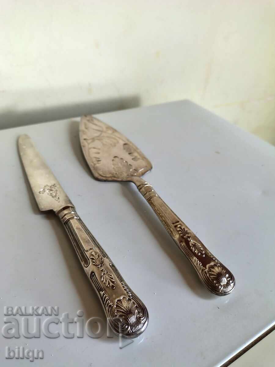 Παράδοση Υπέροχο Ασημένιο Σετ Σερβιρίσματος Παράδοση Υπέροχο Ασημένιο Σετ Σερβιρίσματος