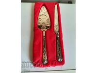 Set minunat de argintat pentru servire