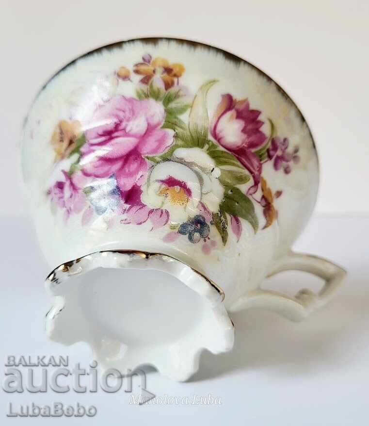 Πορσελάνινο φλιτζάνι με πιατάκι Roberts Company of San Francisco - 7