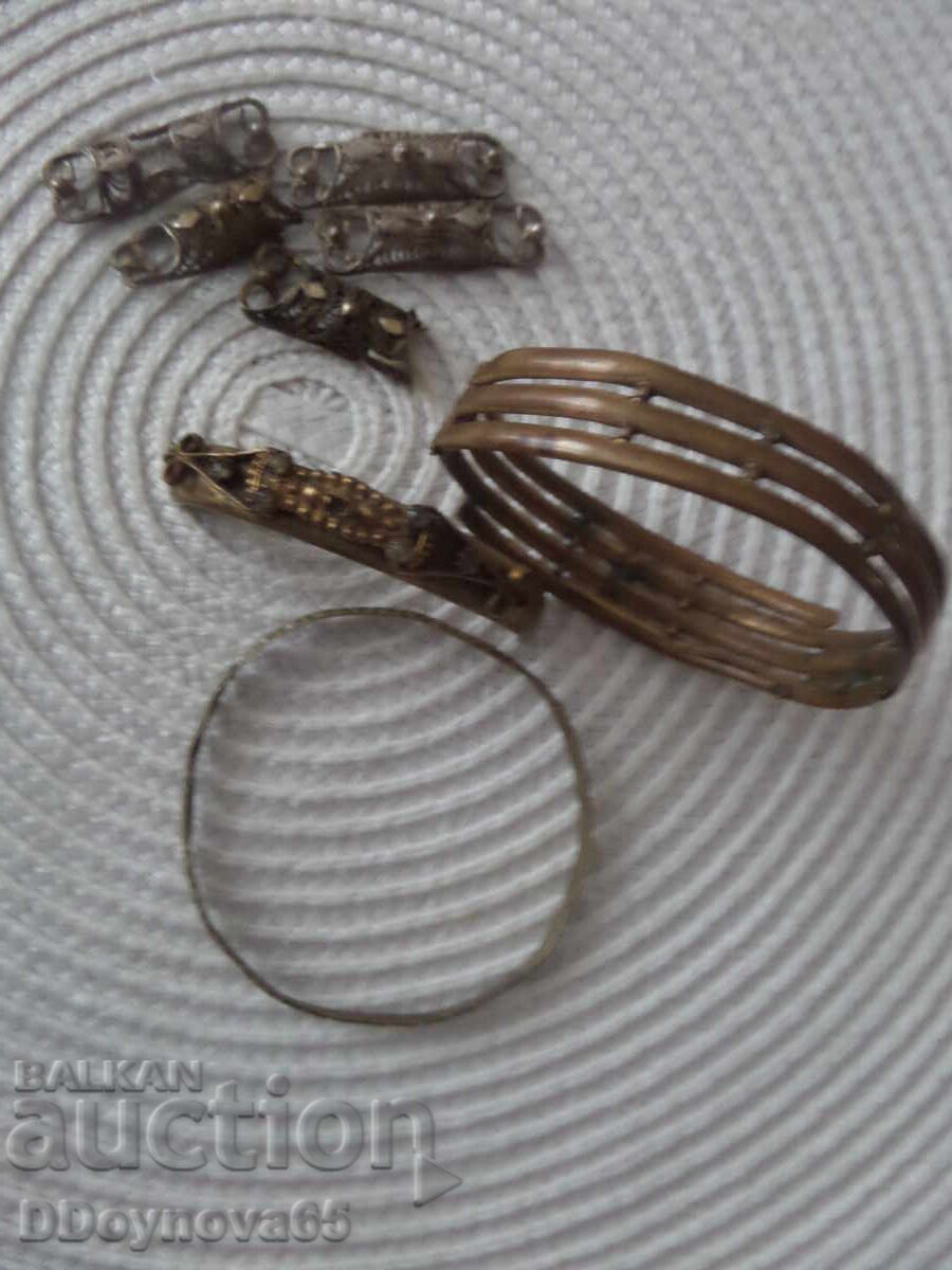 Lot brățări vechi, filigran Lot brățări vechi, filigran
