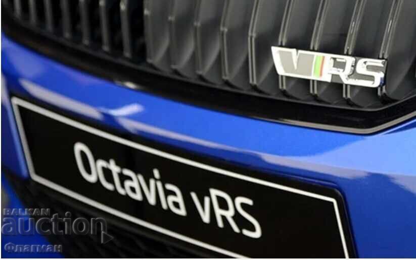 Embleme noi "VRS" pentru Skoda - 120 mm./25 mm - 5 Embleme noi "VRS" pentru Skoda - 120 mm./25 mm - 5